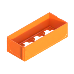Render of MODULITH 185 Gridfinity Decor Drawer - 1W-1H